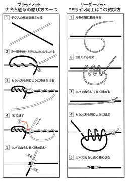 結び方 ハリス