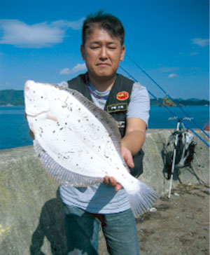 投げ釣り！東京フロンティアサーフ-１位カレイkouin号