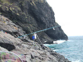 投げ釣りで狙う北海道松前群岩部のアイナメ・カレイ